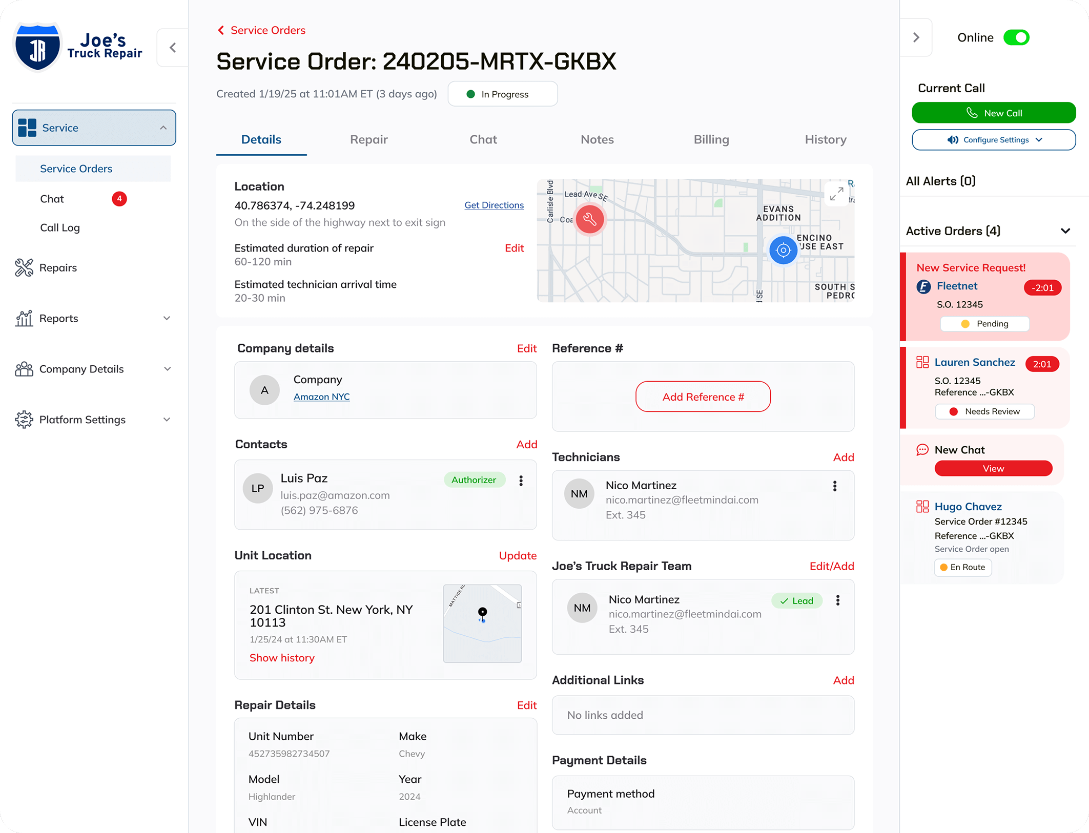 MetaFleet App Screenshot