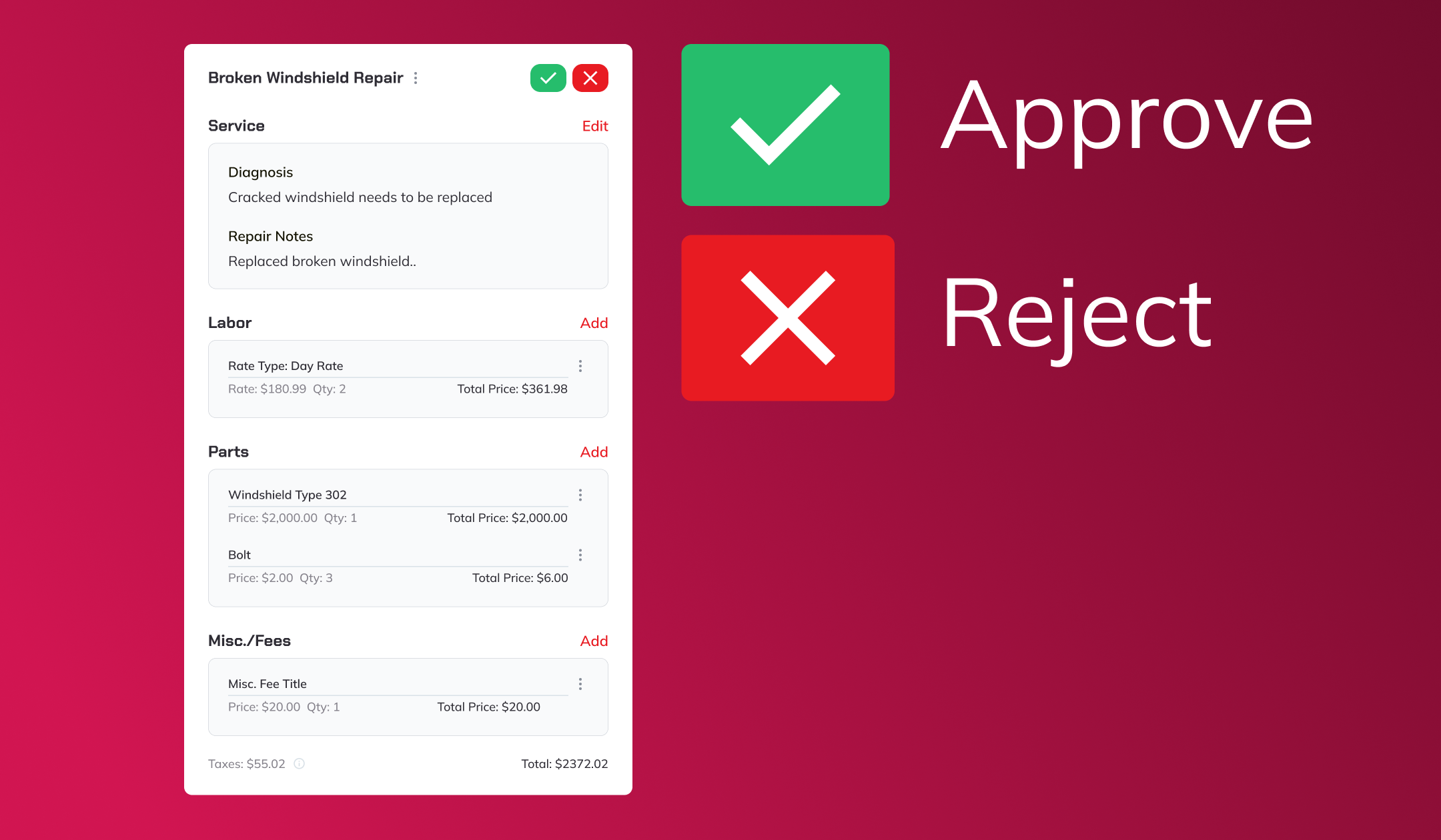Automated customer and internal notifications in MetaFleet